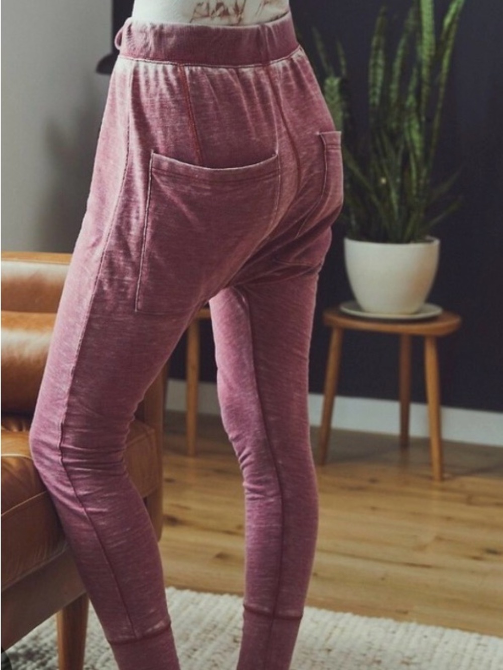 Intimately by free people cozy all day harem jogger lounge Pants - Dusty Rose